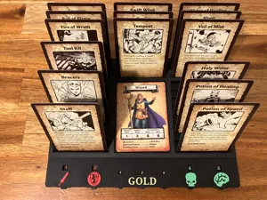 HeroQuest (2021) Nice and flat character dashboard