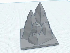 muro montaña heroquest y d&d