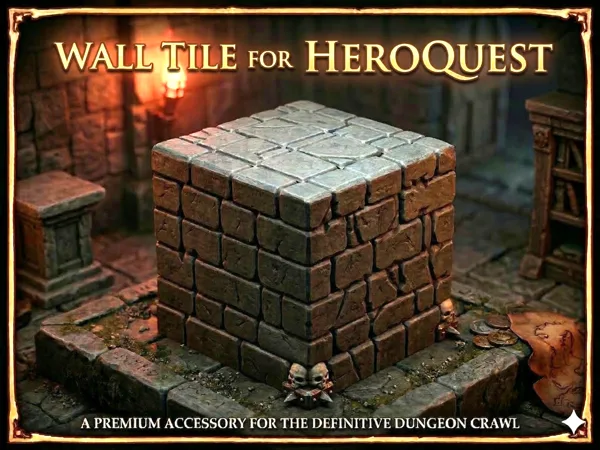 Wall Tile for HeroQuest