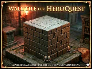 Wall Tile for HeroQuest