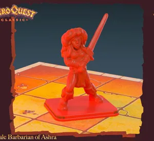 Heroquest Classic - Female Barbarian of Ashra