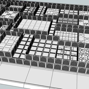 HEROQUEST BASE 3D BOARD