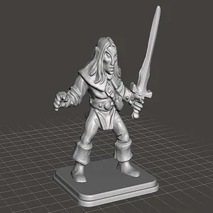 HeroQuest - Elf (Alb) Repaired