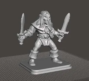 HeroQuest - Elf (Alb) 2x Dagger