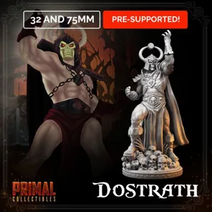 Dark sorcerer - Dostrath (HeroQuest | Dungeons&Dragons)