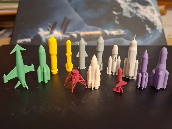 High frontier 4 All Ship stack crew miniatures