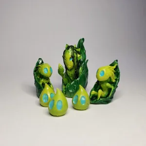 Dice Throne Treant Spirits: Seedling, Sapling, Dryad