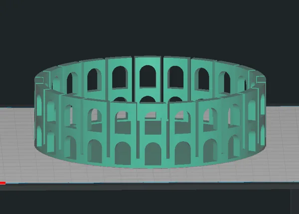 Colosseum Card Holder
