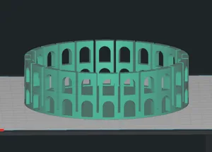 Colosseum Card Holder