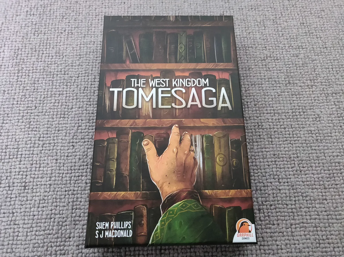 The West Kingdom: Tomesaga - Box Insert for sleeved cards
