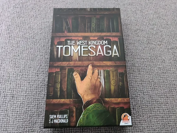 The West Kingdom: Tomesaga - Box Insert for sleeved cards