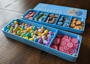 Wingspan Board Game Egg and Token Magnetic Box (Oceania)