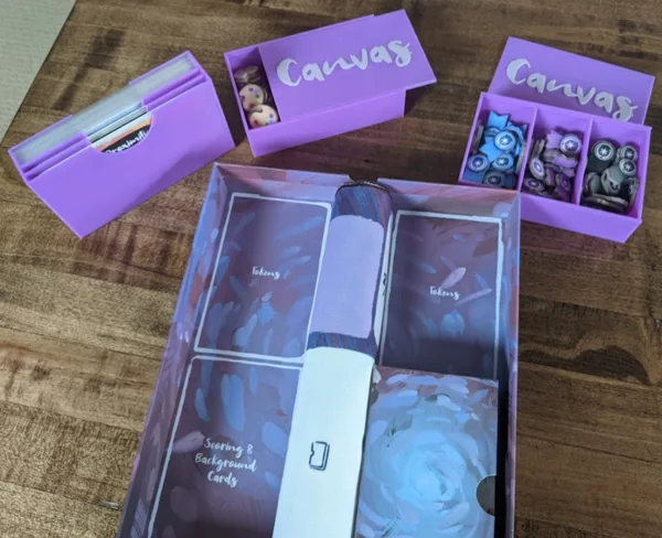 Canvas Board Game Organizers