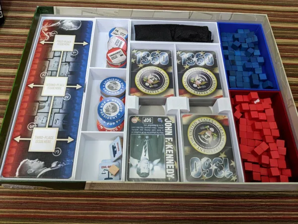 1960: The Making of the President Organizer - Z-Man Games 2nd Edition