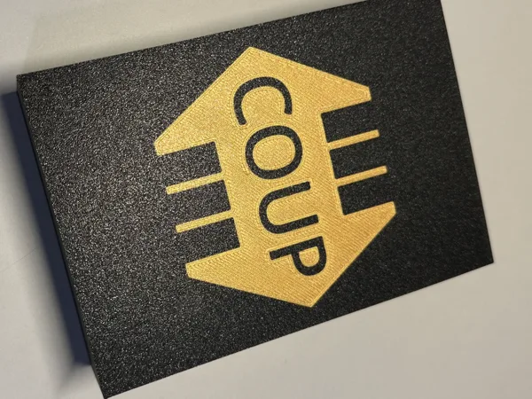Coup Card Game Replacement Box