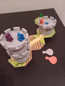 Replacement Towers for Die Wandelnden Turme (The Wandering Towers) board game