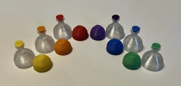 Wandering Towers - 3D Potion Bottles and Essence