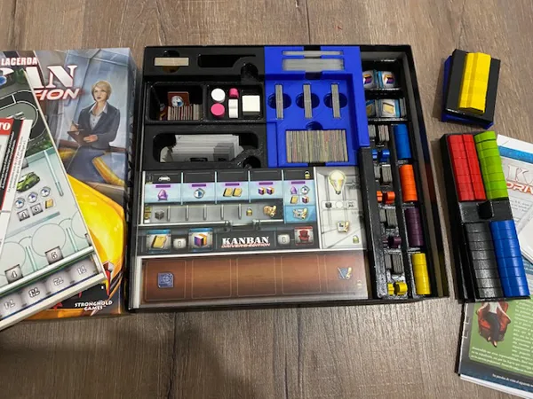 Kanban Driver's Edition - boardgame insert