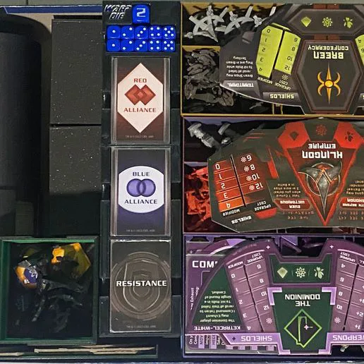 Star Trek Ascendancy Complete Storage Solution - Base to Dominion
