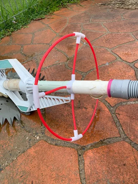Pool cleaner deflector ring (suites Zodiac Barracuda Aquasphere)
