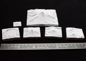 Hood, Jefferson, Three Sisters, Crater Lake 3D Maps