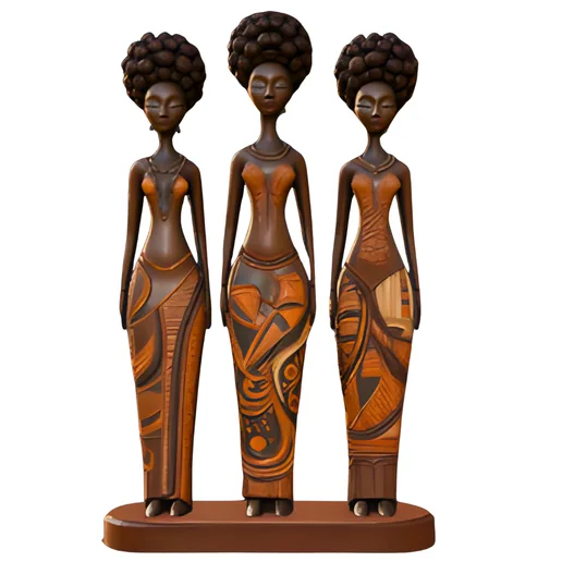 Three Sisters Tribal Elegance Figurine Set