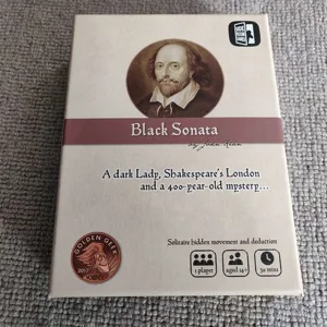 Black Sonata + The Fair Youth Boardgame Insert