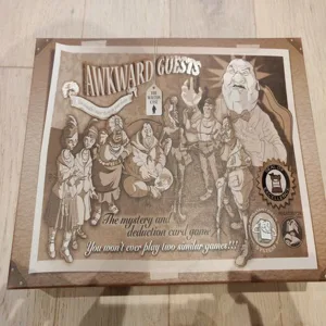 Awkward Guests - Kickstarter edition boardgame insert