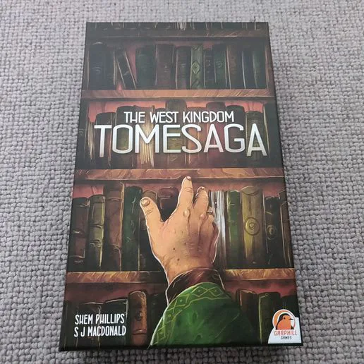 The West Kingdom: Tomesaga - Box Insert for sleeved cards