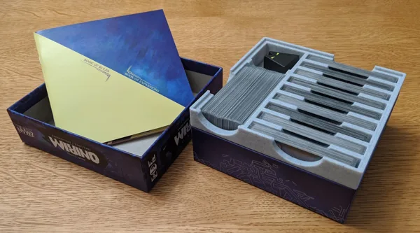 Onirim Organizer Insert with Sleeved Cards