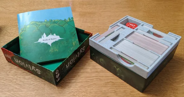 Sylvion Organizer Insert with Sleeved Cards