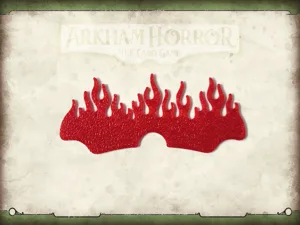 Arkham Horror lcg Flames Token