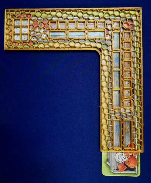 Cottage Garden scoring track overlay
