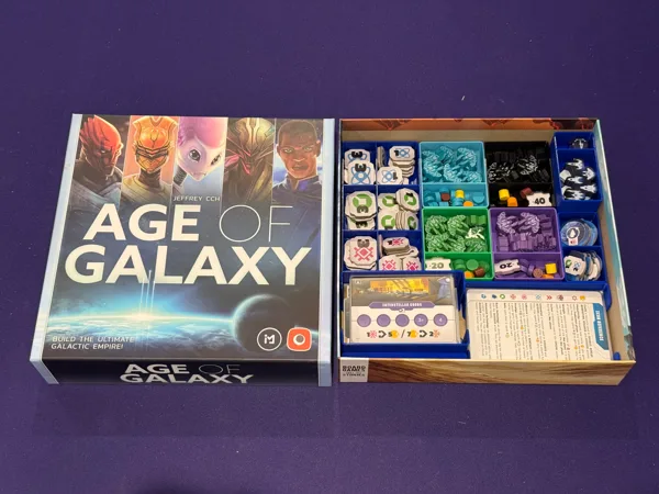 Age of Galaxy 2nd edition box insert