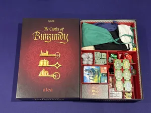 Castles of Burgundy (2019) Box Insert
