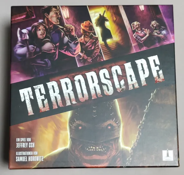 Terrorscape + 4 Expansions - Board Game Insert - Sleeved Cards - No LidLift