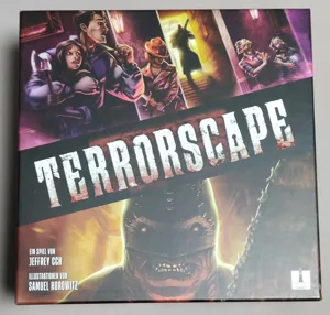 Terrorscape + 4 Expansions - Board Game Insert - Sleeved Cards - No LidLift