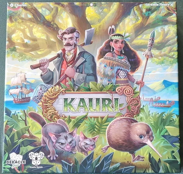 Kauri - Board Game Insert - Sleeved Cards