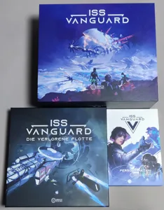 ISS Vanguard + The Lost Fleet + Personnel Files - Board Game Insert