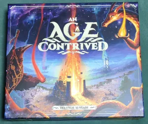 An Age Contrived Core Edition - Board Game Insert - Sleeved Cards