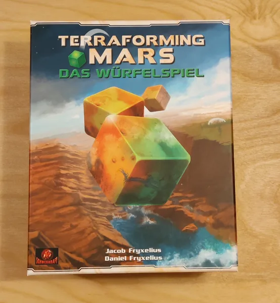 Terraforming Mars The Dice Game - Board Game Insert