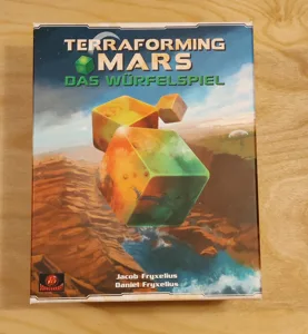 Terraforming Mars The Dice Game - Board Game Insert