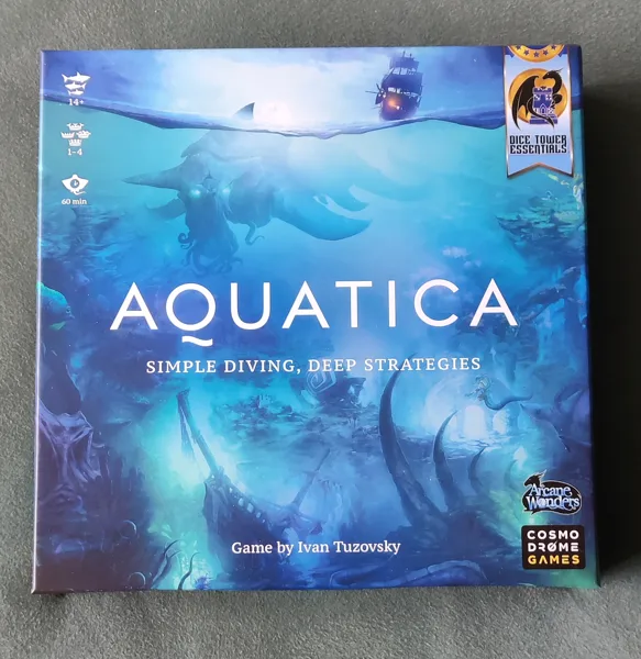 Aquatica + 2 Expansions Board Game Organizer - Sleeved Cards