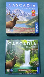 Cascadia & Landmarks Expansion Insert (Sleeved Cards)