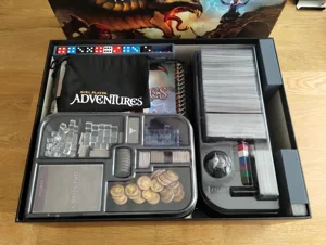 Roll Player Adventures + Expansions board game insert