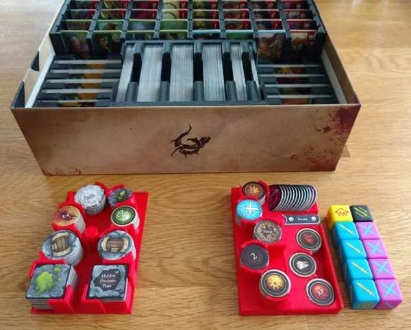 Ravage: Dungeons of Plunder Boardgame Box Inserts