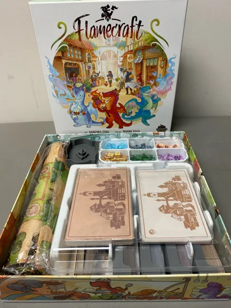 Flamecraft Board Game Insert Remix