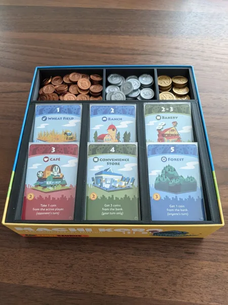 Machi Koro (5th Anniversary Edition) Sleeved Insert