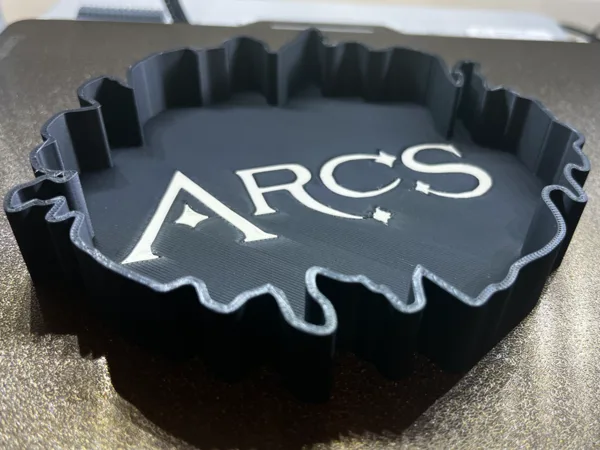 Arcs dice tray