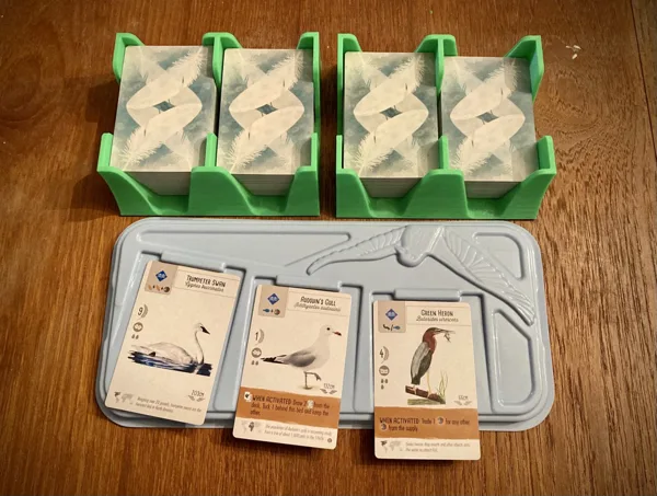 Wingspan Card Tray - Fit more cards in the base box!